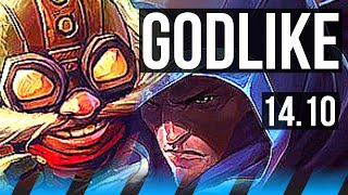 CORKI vs TALON (MID) | 1400+ games, Godlike | EUW Master | 14.10