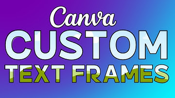 How to Create Custom Canva Text Frames Using Photopea (Custom Letter Frames)
