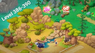 Gameplay Wildscapes Level 386-390