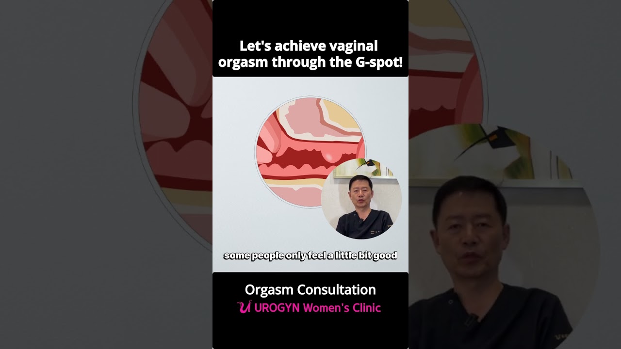 Let's achieve vaginal orgasm through the G-spot!! 