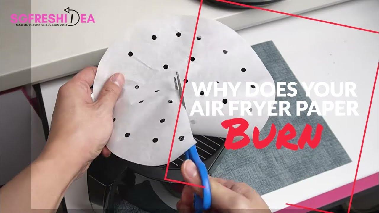 Why does my Air Fryer Paper burn in the Air Fryer Check out this