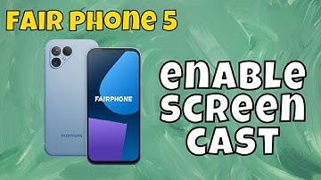 Fair Phone 5 Screen Cast || How to use screen cast || How to enable screen cast