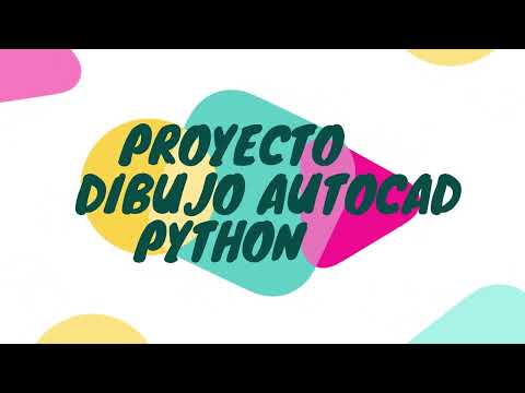 Proyecto dibujo con pyautocad #autocad #python #pyautocad #excel #youtube