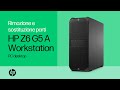 Rimozione e sostituzione parti | PC desktop HP Z6 G5 A Workstation | Assistenza PC HP | HP Support