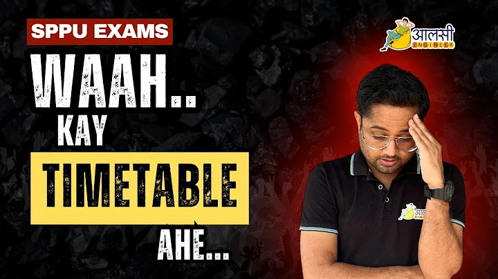 SPPU Endsem Exam Timetable | Rounak Sir | #sppu | Aalsi Engineer