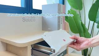 Suucokids Clever 80cm Kids Desk | Space-Saving Desk for Small Rooms!