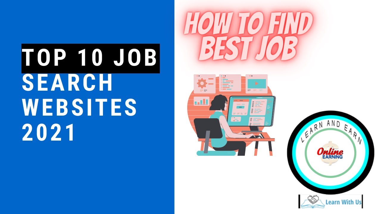 Top 10 Job Search Websites 2021 how to find best job best job