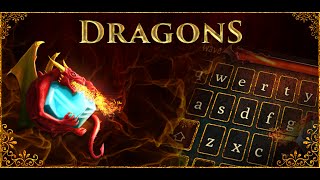 Dragons Animated Keyboard screenshot 5