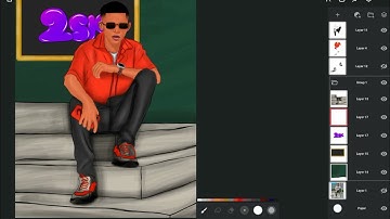 Infinite Painter Vexel Art for Beginners on Android / IOS - Full LineArt