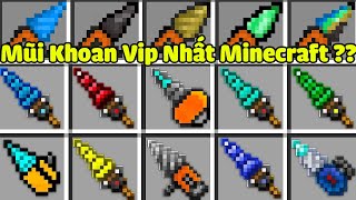 MŨI KHOAN VIP NHẤT MINECRAFT ???