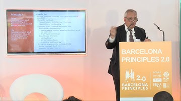 Launch of Barcelona Principles 2.0
