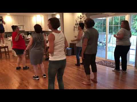 Git Up Wedding Dance (from back)