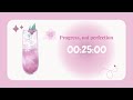 Pomodoro Study Timer 25/5 | Purple Gin Fizz | Lofi Study Music & Calm Focus | Make by Pomodoro Latte