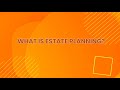 What is estate planning