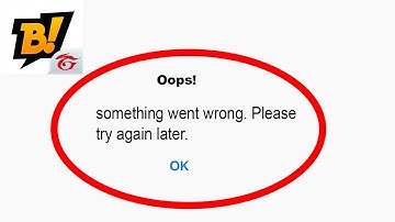 Fix Booyah Oops - Something Went Wrong Error in Android & iOS - Please Try Again Later