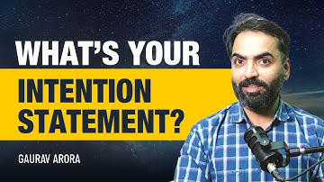 S2 E39 | Do You Have An Intention Statement? | Gaurav Arora
