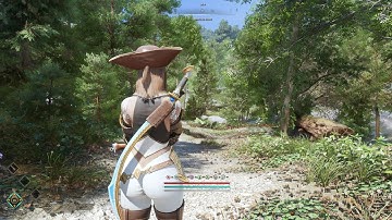 Skyrim Heavy Modded Action Combat Gameplay