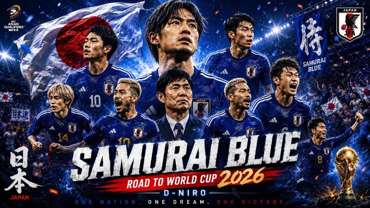 Samurai Blue - japen world Cup 2026 #D-Niro - YouTube