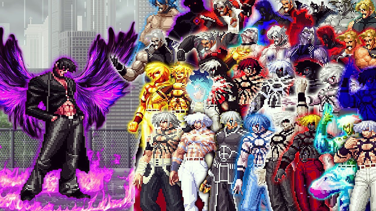 [9K Special Match] Iori Yagami Fen Vs 16 Bosses Rugal, 16 Super Orochi Team | 1 Vs 32