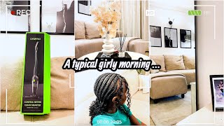 A Realistic Morning || Deep Cleaning || Oraimo Vacuum Cleaner || New Hair || Mirrors and Many more