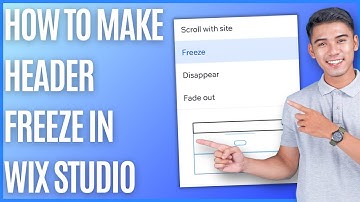 How to Make Header Freeze in Wix Studio [Quick Guide]
