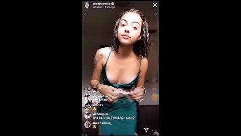 Malu Trevejo Small Nip Slip 👀