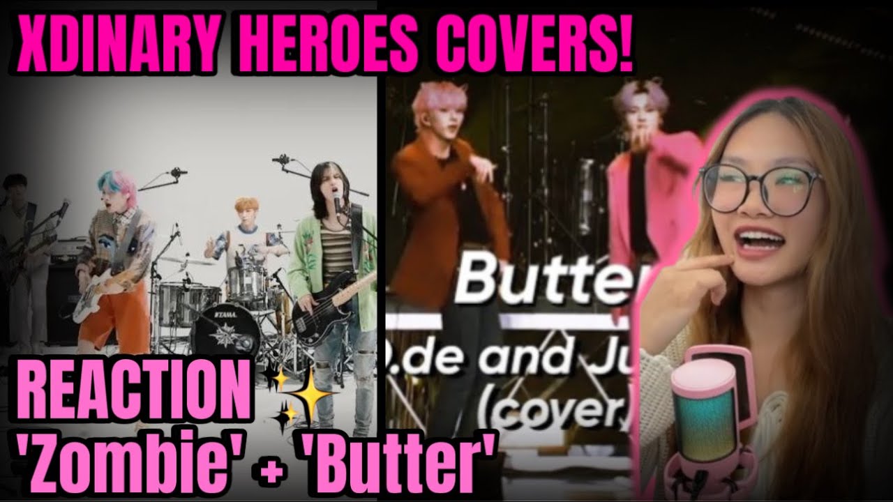 KINGS OF COVERS! XDINARY HEROES 'Zombie' + 'Butter' live performance REACTION