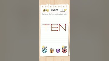 Brain Test: Tricky Puzzles. Levels 71-80. Walkthrough.