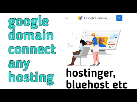 google domain how to connect hostinger hosting || google domain connect any hosting