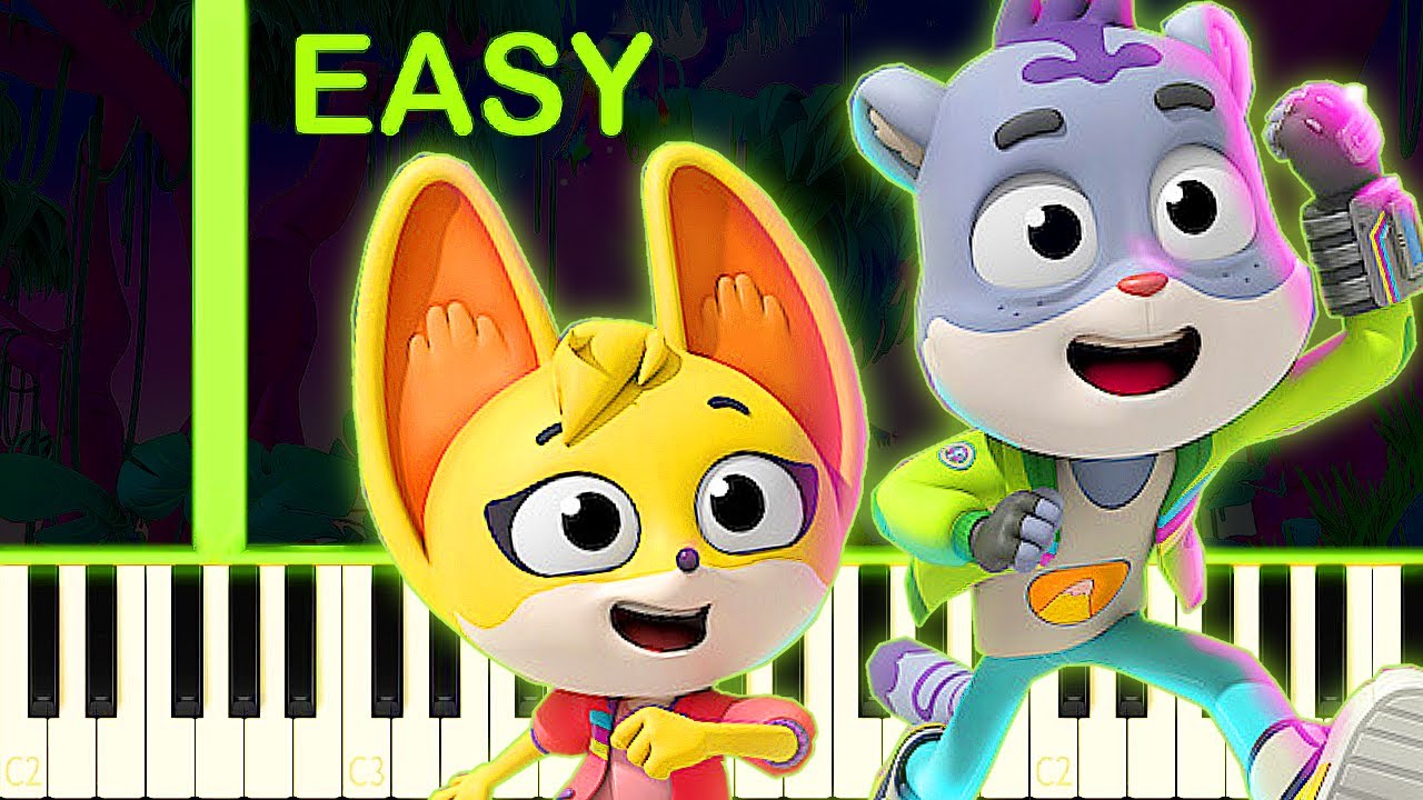 THE CREATURES CASES THEME - EASY Piano Tutorial