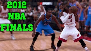 【NBA 2K18】2012年のファイナルよ再び！ヒートvsサンダー！レブロンvsデュラント！