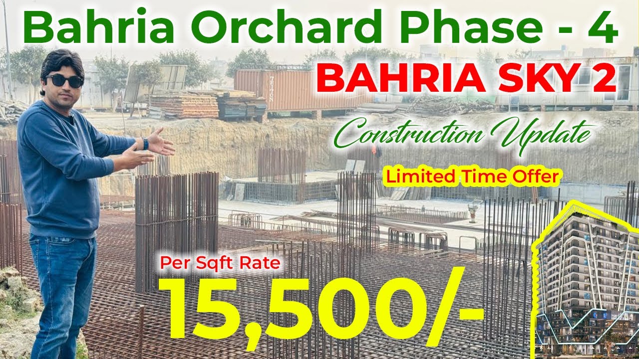 Bahria Sky 2 |  Booking Start Per Lunch Rates | Apartments & Shops | OZ Developers | AY Property