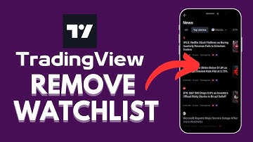 How to Remove Watchlist from TradingView 2024?