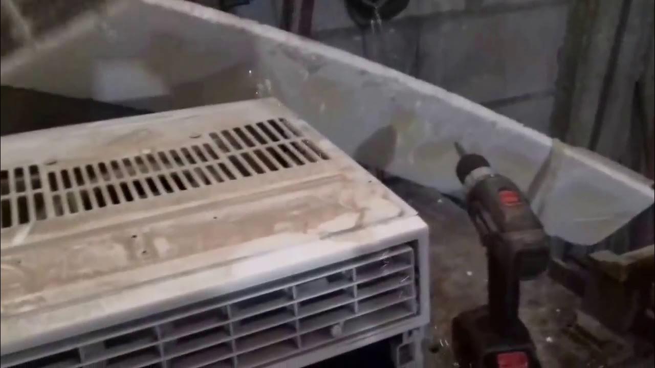 How to clean window air conditioner como limpiar el are acondicionado