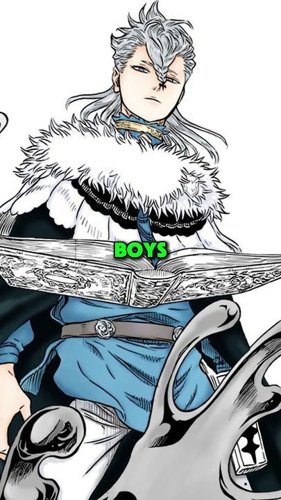 Top 5 Most Handsome Guys and Girls from Black Clover Anime! #blackclover #anime #manga