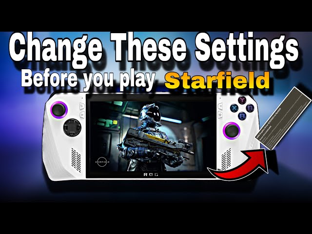 New ASUS ROG Ally update adds support for Starfield