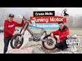 CROSS MOFA PROJEKT | 75CCM TUNING MOTOR & MASSIVE REIFEN