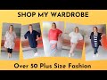 Over 50 Plus Size Fashion: Shop My Wardrobe Outfits Summer 2021