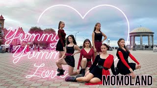 [KPOP IN PUBLIC][ONE TAKE] MOMOLAND X NATTI NATASHA - Yummy Yummy Love dance by N.O.V.A from Russia