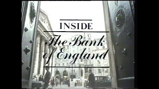 Inside the Bank of England TVS Production 16th February 1988