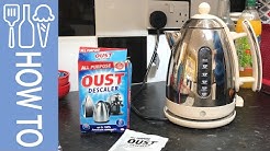 How to descale Dualit kettle with Oust - All Purpose Descaler