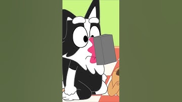 If Mackenzie and Judo Played Together Animated Bluey Bit