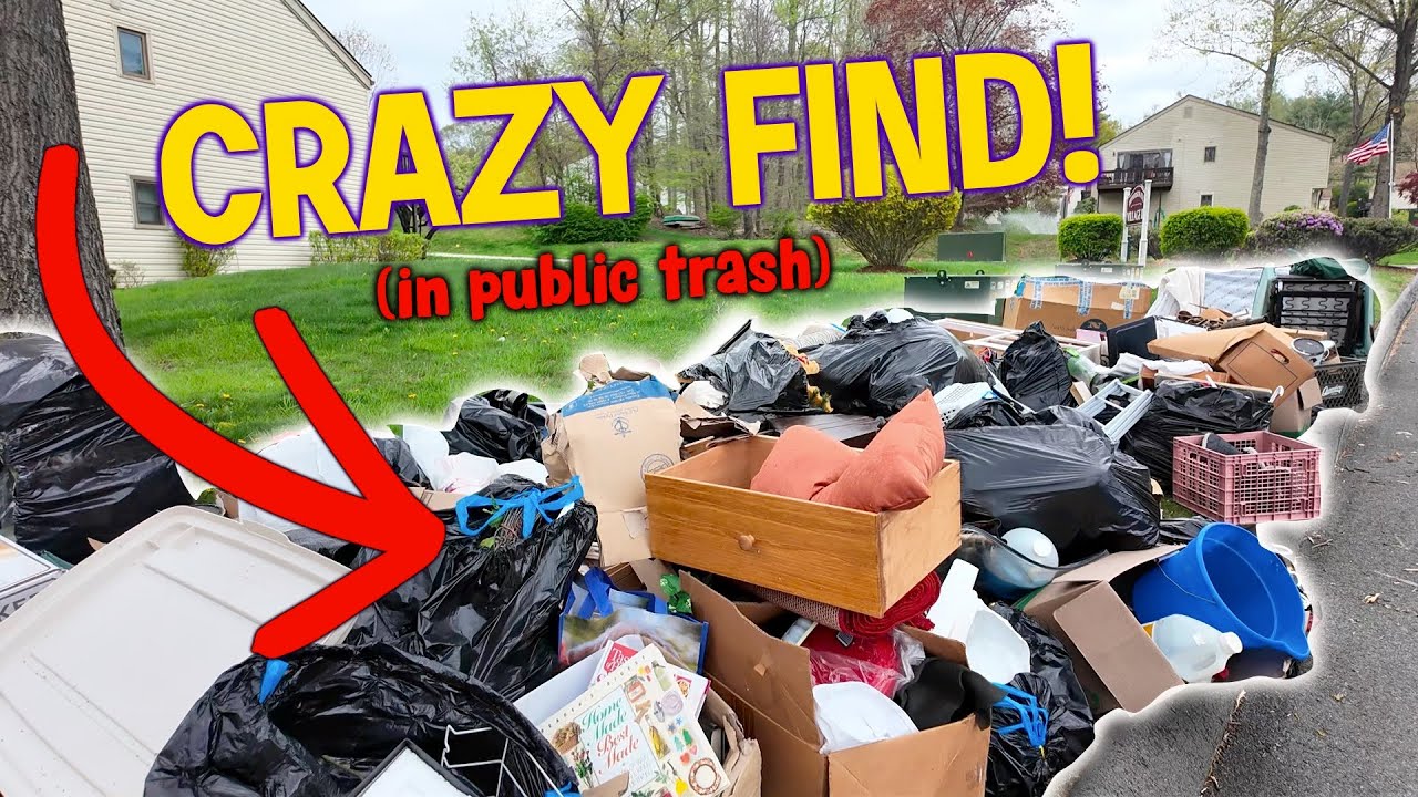 We Found BRAND NEW Designer Bags, Clothes and MORE In the TRASH! Garbage Picking