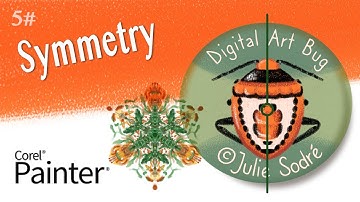 5# Symmetry in Corel Painter