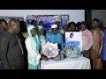 THIES SOLIDARITÉ REND UN VIBRANT HÔMMAGE À EL HADJ ALIOUNE BADARA SAMB