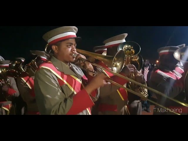 St Paul HQ Brass Band, O Tla Nketela Neng October 2022. class=