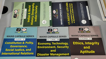 Review Drishti Mains Capsule Series UPSC Civil Services mains Topic-wise Solved Papers 🔥Drishti ias