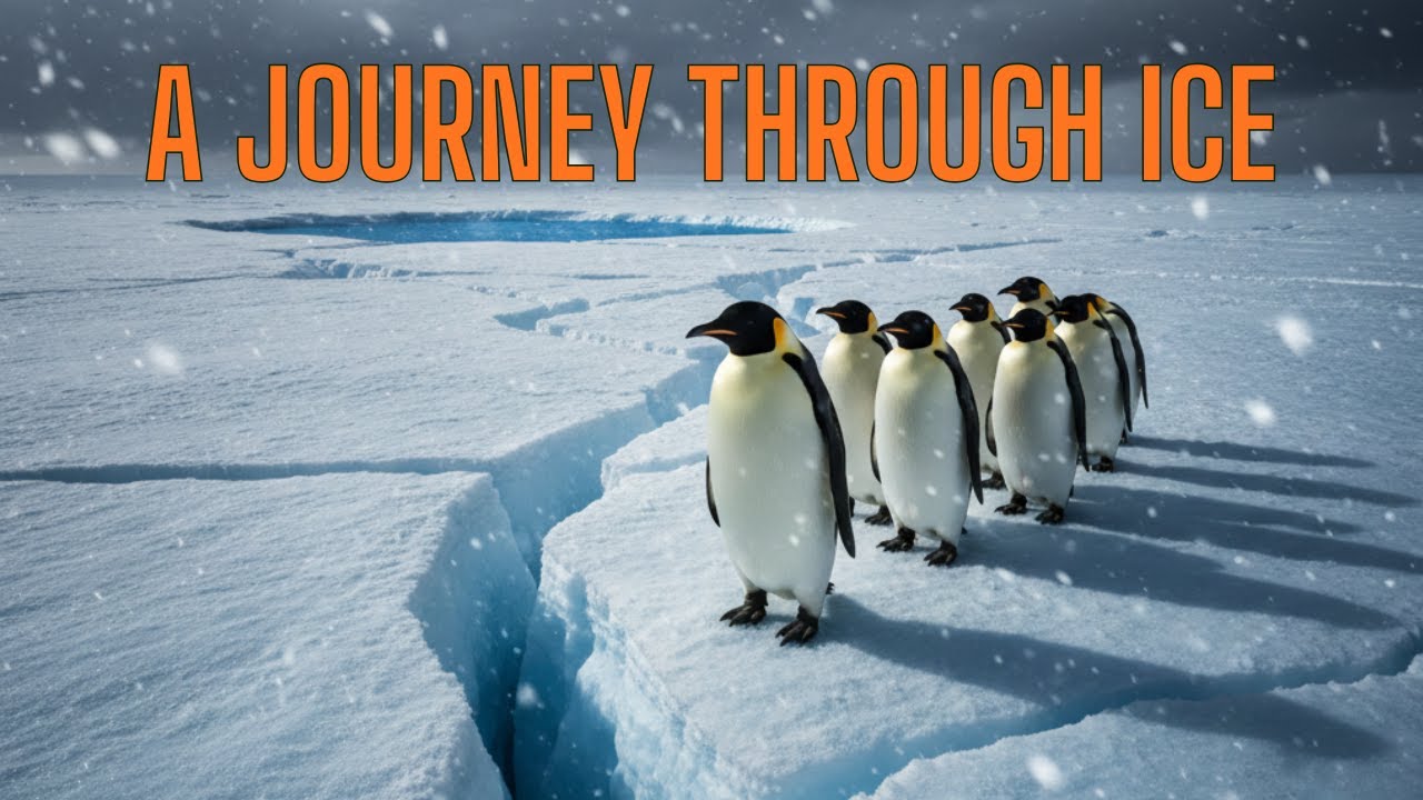 Into the Frozen Unknown: Emperor Penguins’ Desperate Journey for Food