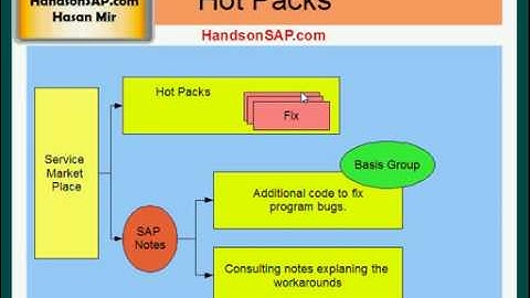 SAP ECC ERP Tutorial - SAP Hot Packs