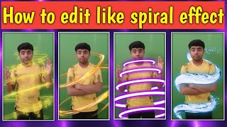 Spiral effect | How to edit spiral effect | latest | #174 ep | #1atech | screenshot 1